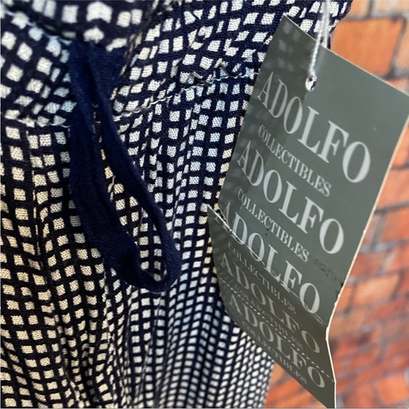 Adolfo Collectibles‎ Checkered Jumpsuit - Picture 8 of 14